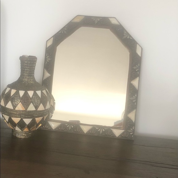 UNIQUE VINTAGE HANDMADE Mirror - Picture 9 of 12